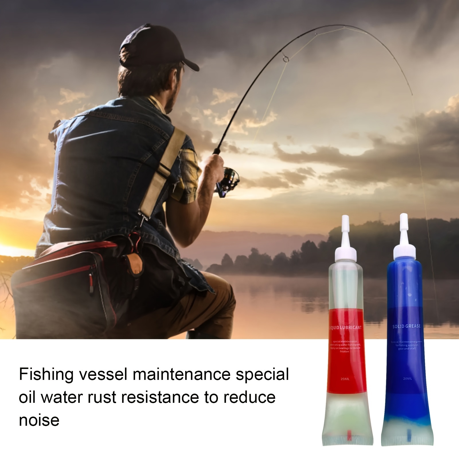 Reel Lubricant - 4-częściowy zestaw do konserwacji kołowrotka wędkarskiego: