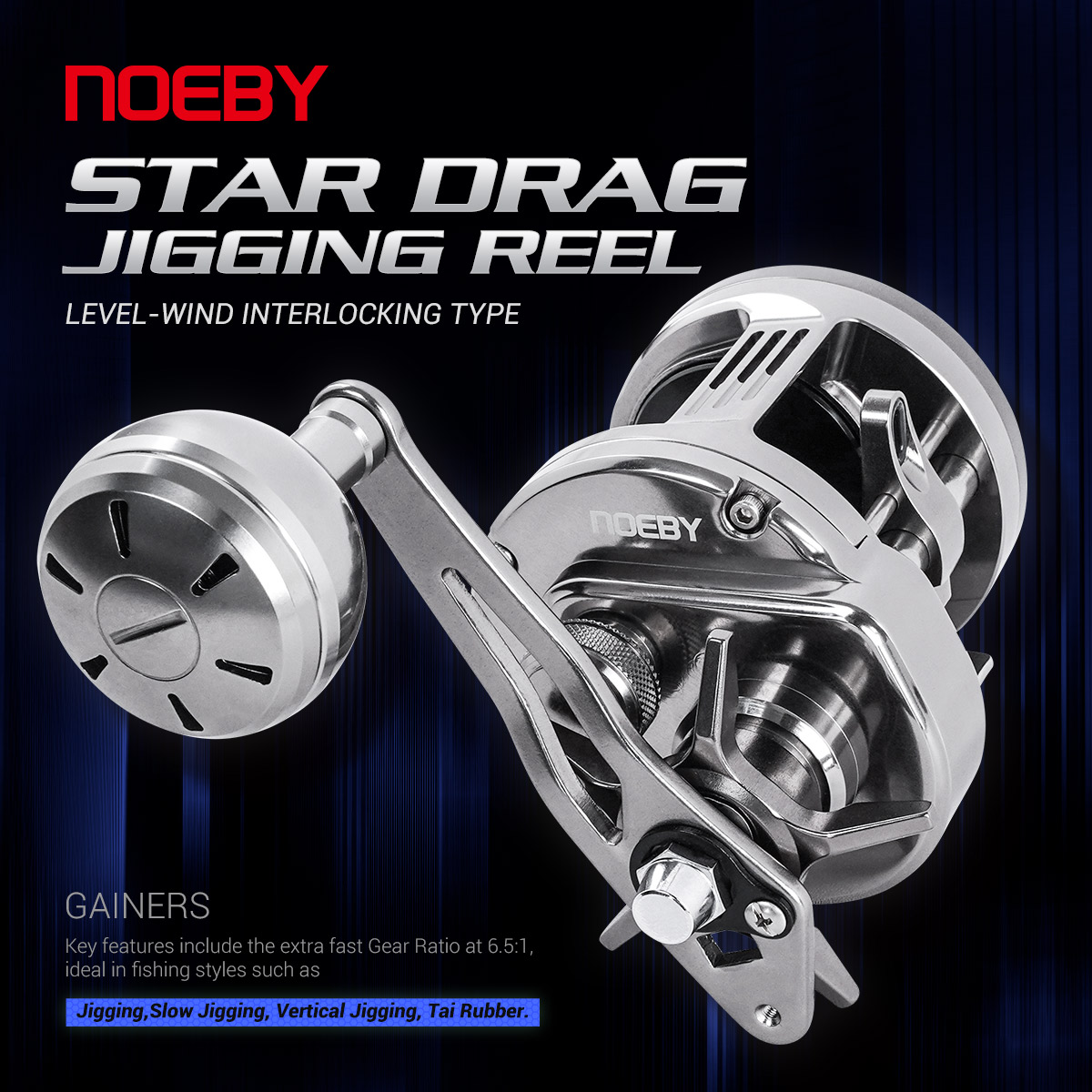 Noeby-Light Metal Jigging Reel – Surf Reel recenzja i cena