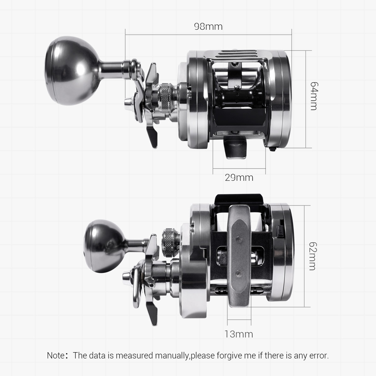 Noeby-Light Metal Jigging Reel – Surf Reel recenzja i cena