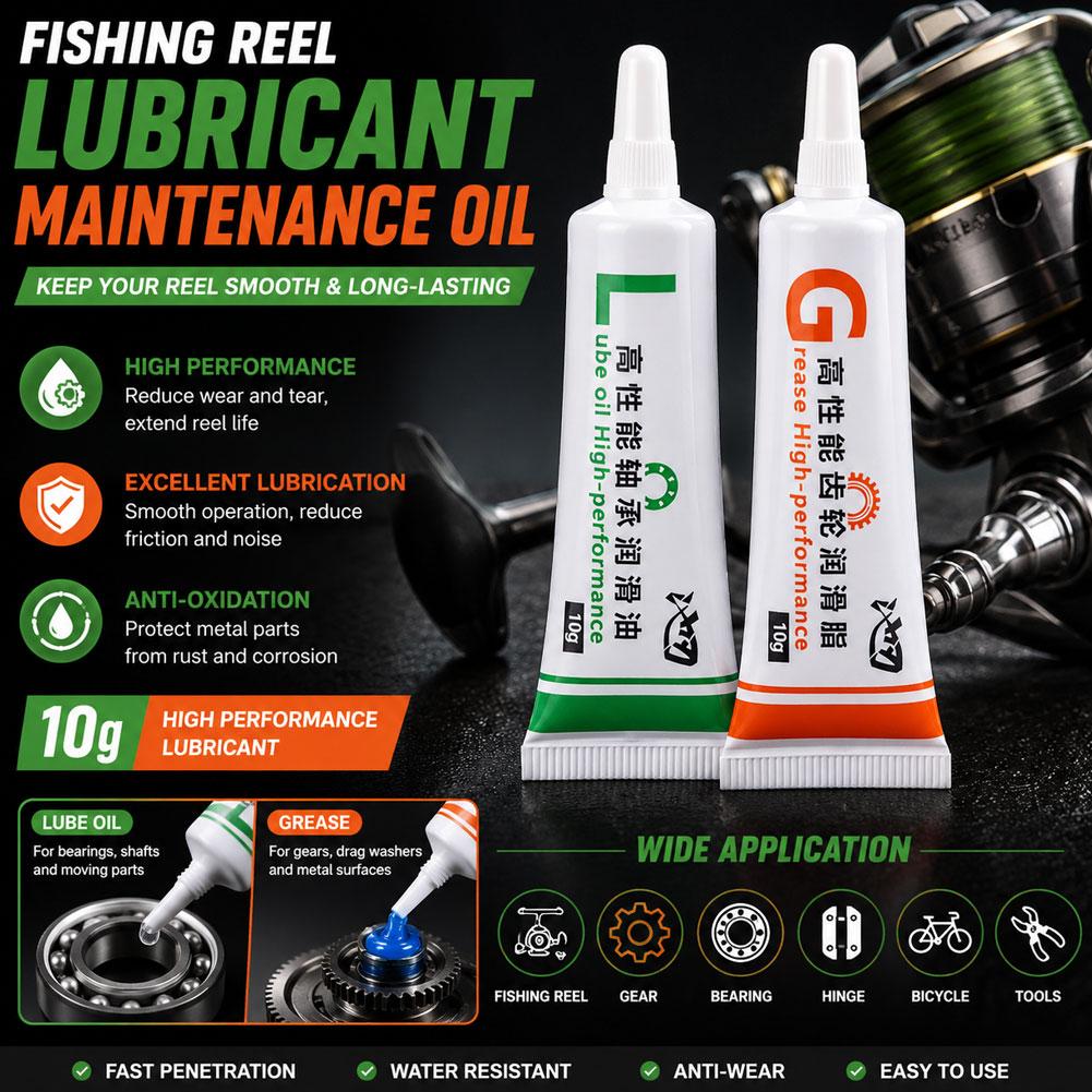 Zestaw olejów i smarów do koło – Reel Repair Kit recenzja i cena